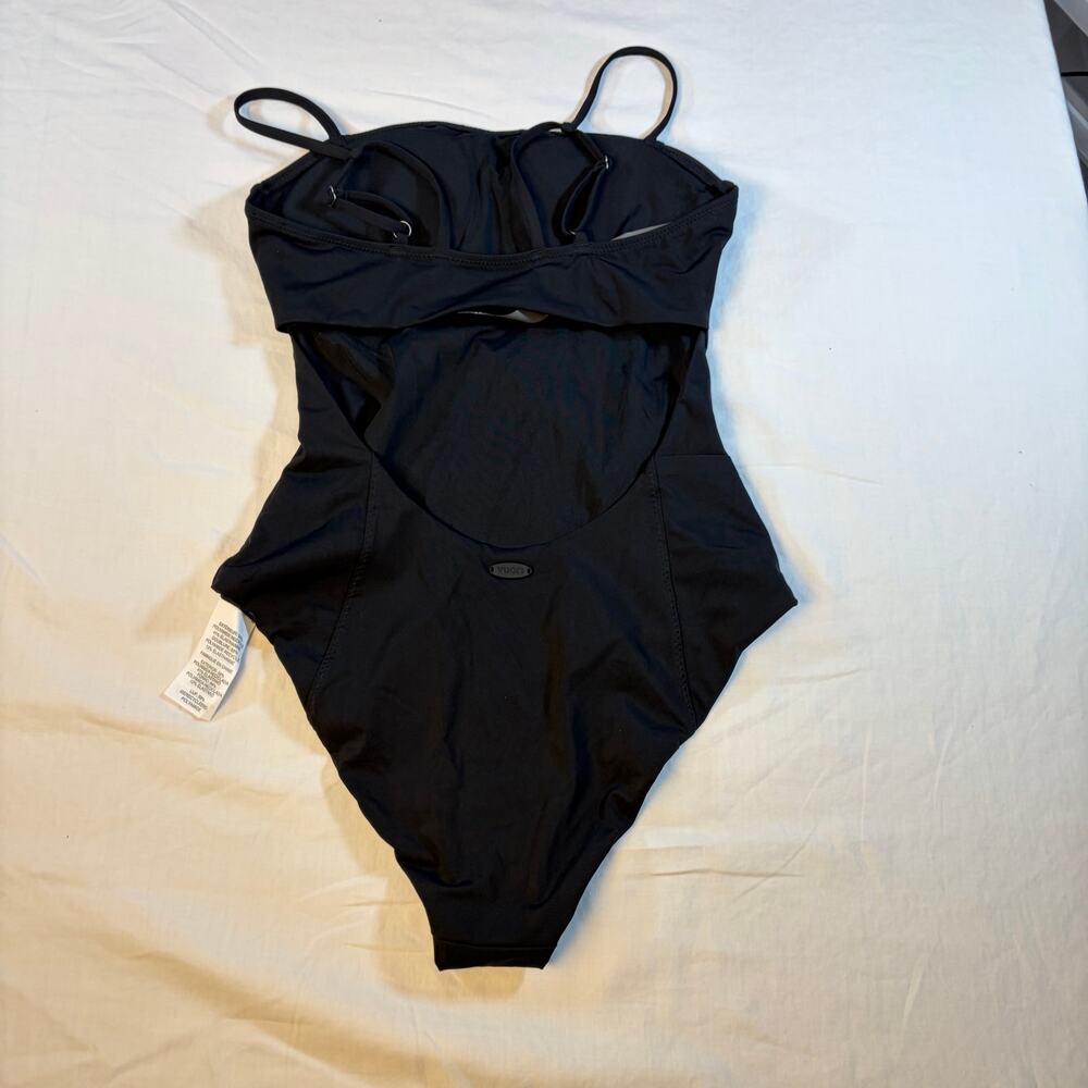NWT Vuori womens Dune black one piece bathing suit. Size XS. swimwear, swimming - Picture 5 of 5
